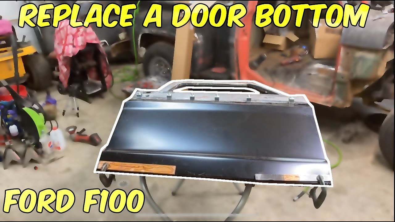 Замена нижней части двери на классическом грузовике Ford F100, часть 1