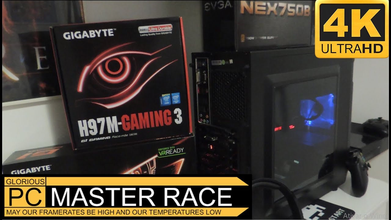 PC Master Race: 4K 60fps - Games da Galera