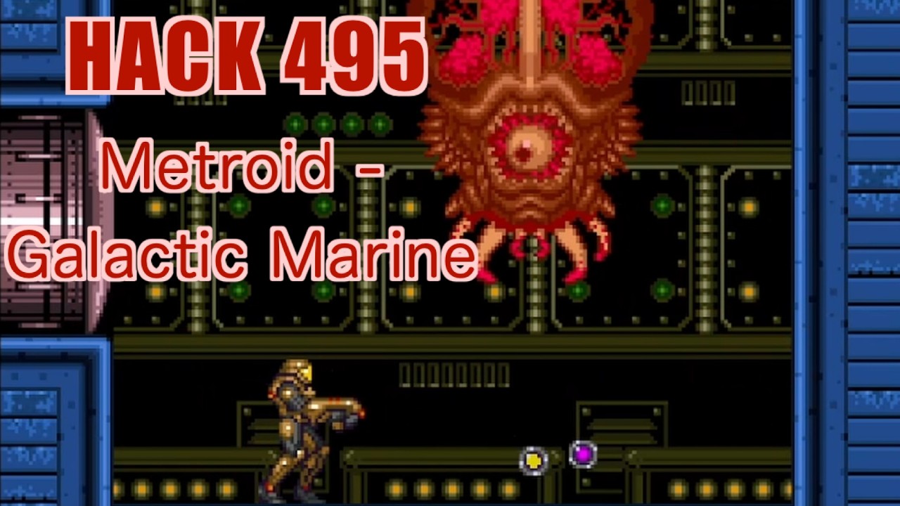 495 | Metroid - Galactic Marine | 2024 | Прохождение всех ROM-хаков Super Metroid
