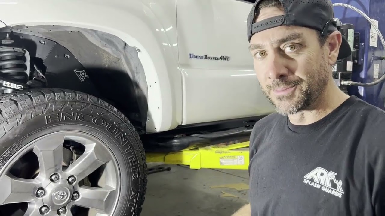 Ark Splash Guards - Toyota 4Runner Gen 4 Installation Videos.