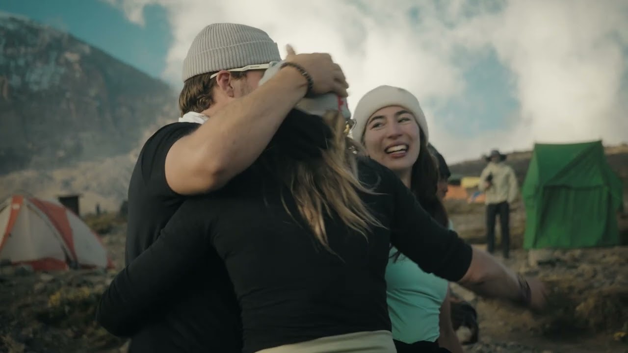 We climbed Mt Kilimanjaro like a porter.