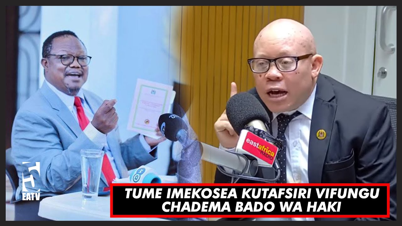 SHERIA IMETAFISIRWA VIBAYA CHADEMA WANAWEZA KUSHIRIKI UCHAGUZI | ILA HAWAWEZI KUFANYA KAMPENI