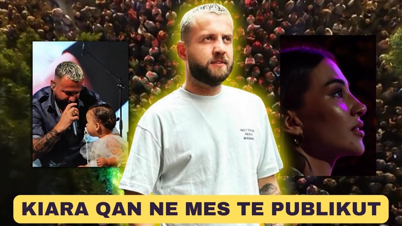 Momente Madheshtore - Luiz Ejlli emocionon me koncertin gjigand, Kiara qan ne mes te publikut