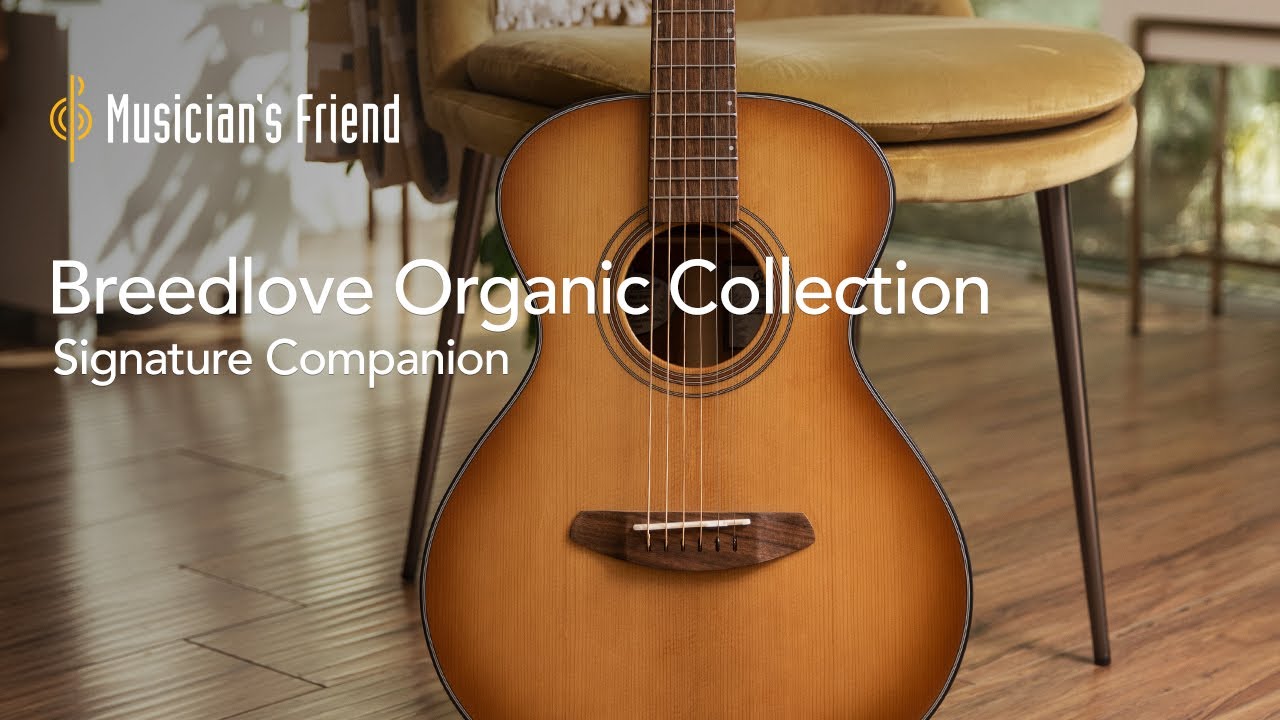 Breedlove Organic Collection Signature Companion Acoustic Guitar - All Playing, No Talking