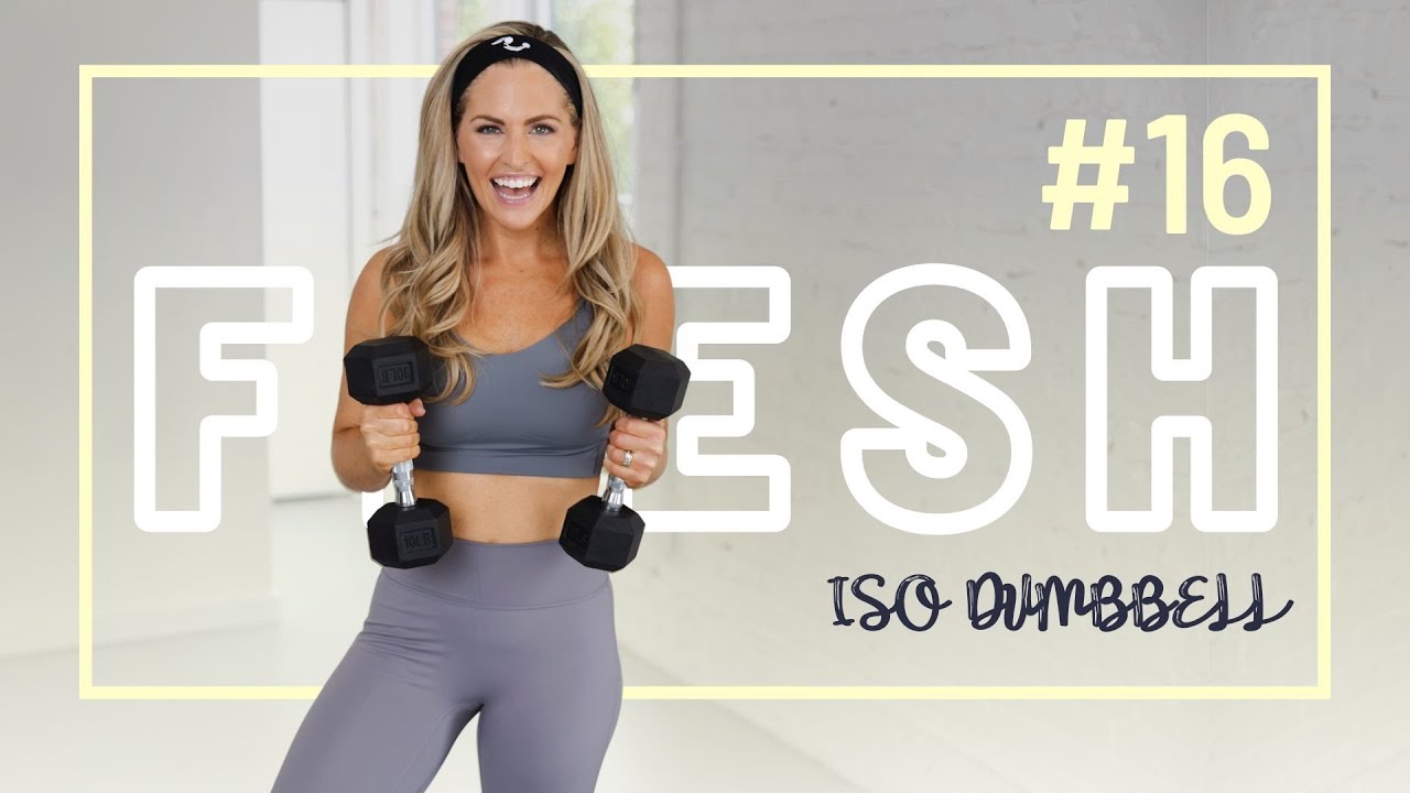 45 Minute ISO Dumbbell Fire Workout II FRESH Day #16