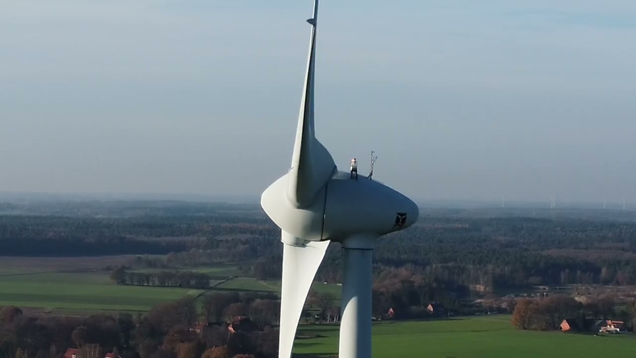 Fuhrländer FL MD 77 bei Marklohe DJI Mini 2SE