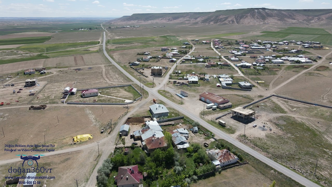Sivas Kangal Havuz Köyü 2021 4K Drone Görüntüsü