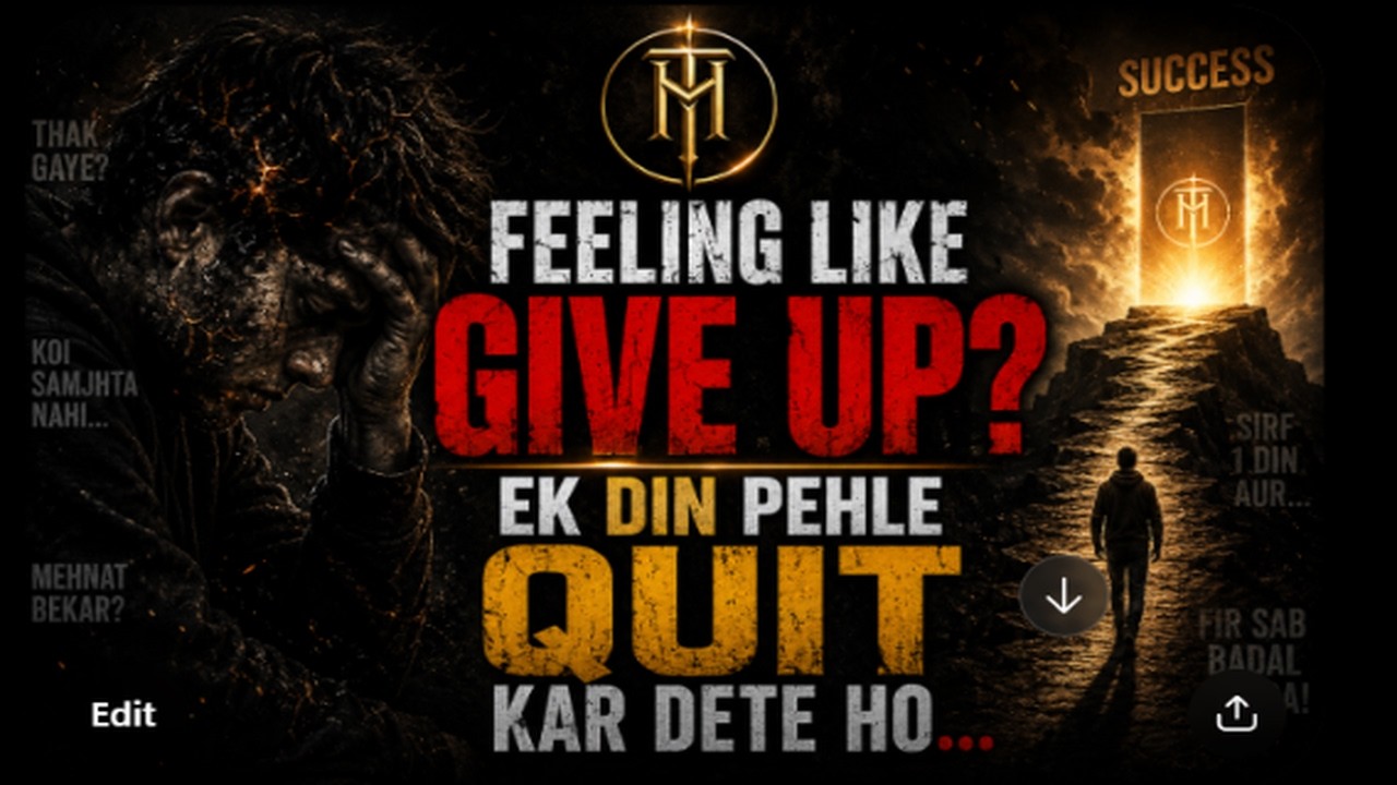 Feeling Like Giving Up? Watch This Before You Quit🔥#motivation #joshbeat #studytips #shortvideo