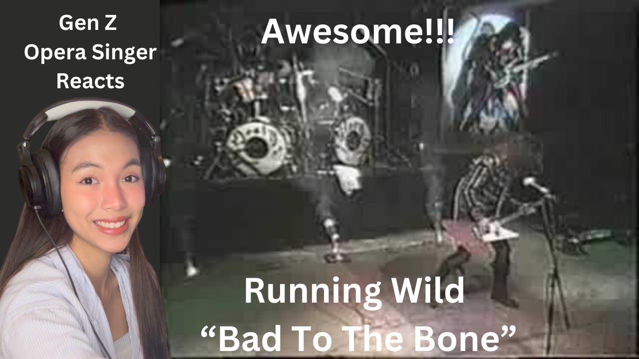 Gen Z Opera Singer Reacts To A German Heavy Metal Band! {Running Wild - Bad To The Bone}