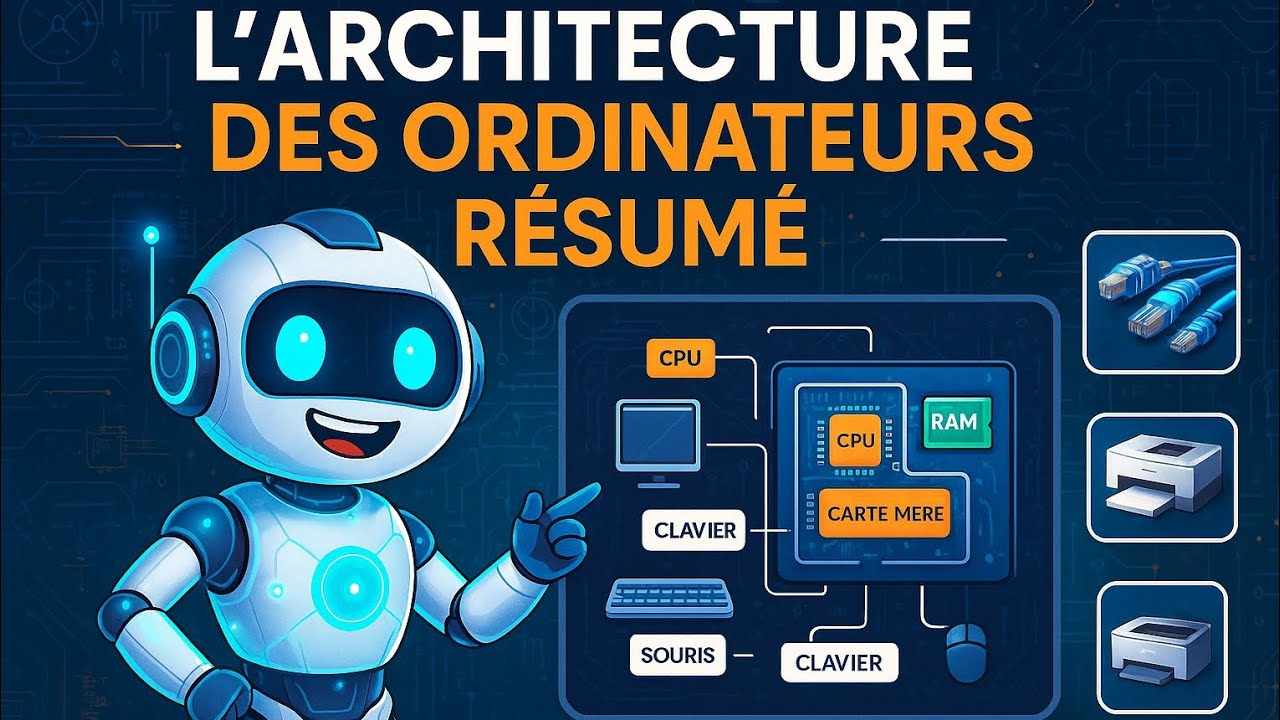 💻 L’Architecture des Ordinateurs EXPLIQUÉE FACILEMENT | Composants & Matériel Informatique