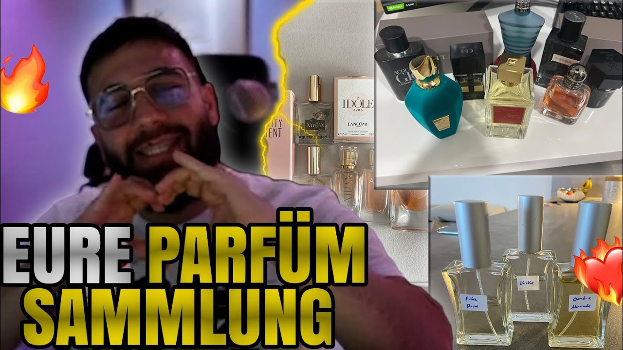 MERT REAGIERT AUF EURE PARF&Uuml;M SAMMLUNG 🔥👀