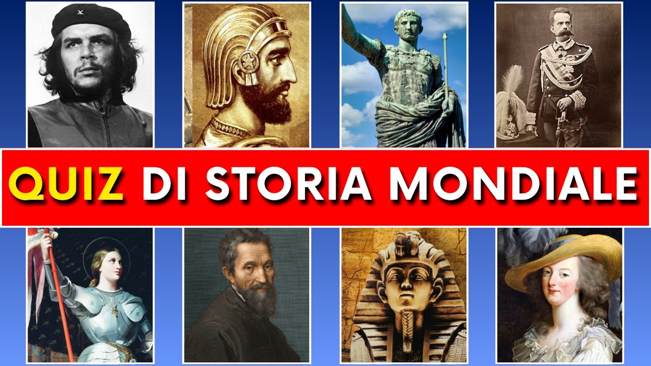 Quanto Ne Sai di Storia? 🏛️ Quiz Storico con Domande Difficili