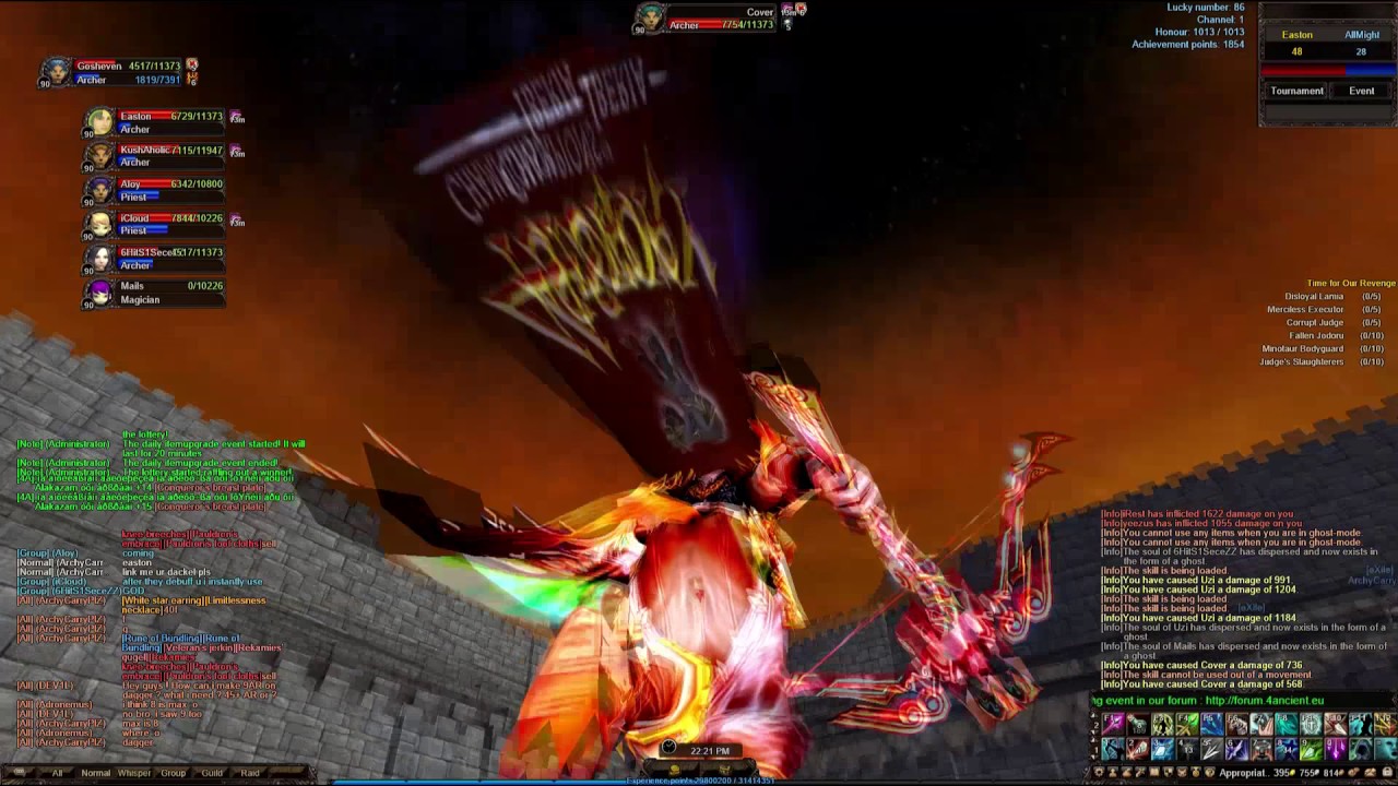 4Ancient Party tournament 24.5.2017