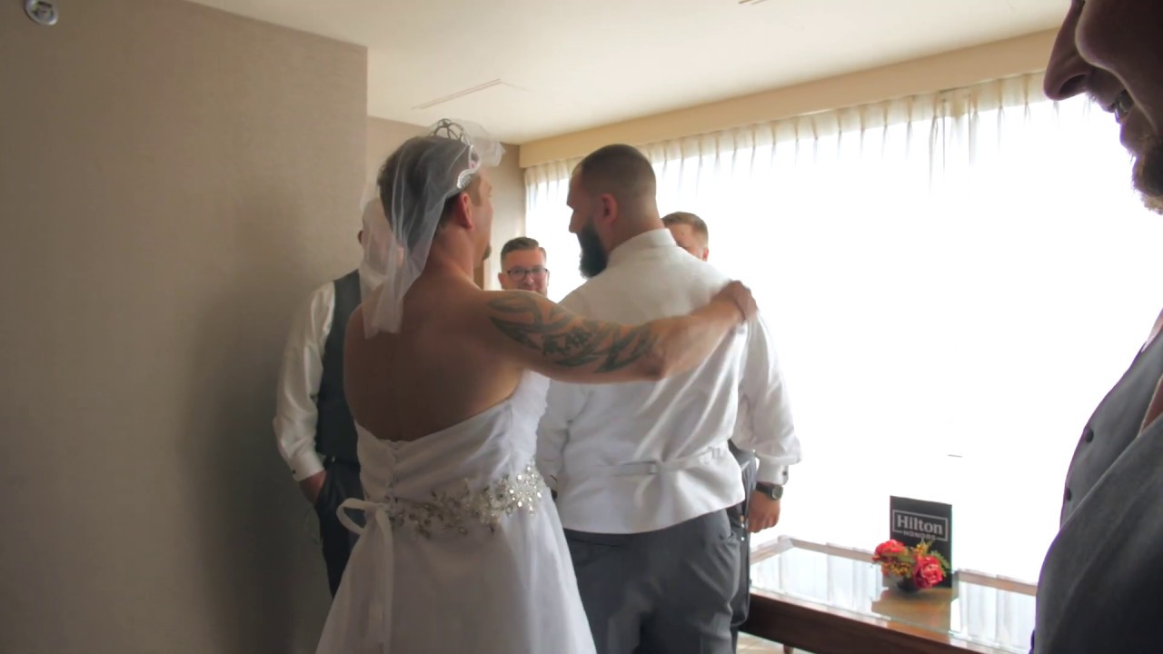 Best Man and Bride Prank Groom With Epic 'First Look' Bay City Michigan