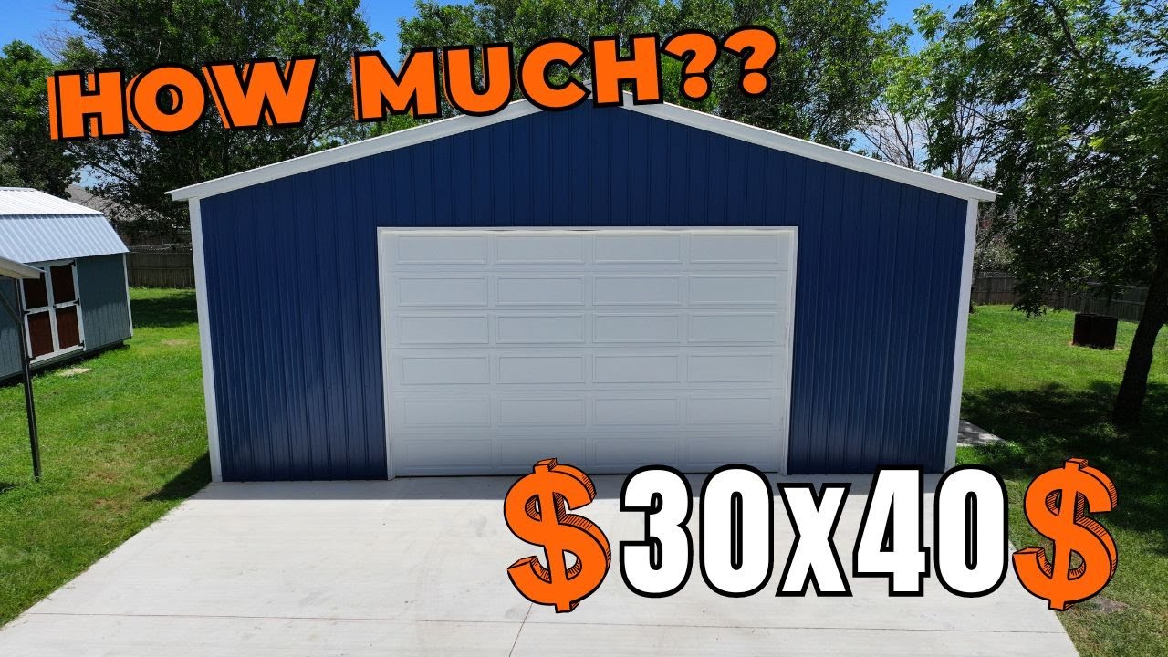 How much is a 30x40 Metal Storage with Concrete? | WolfSteel Buildings