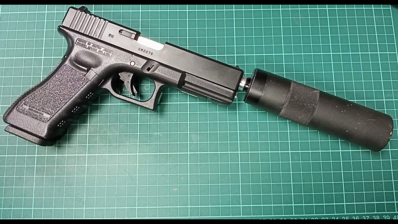 Неподвижный наружный стволик для TM Glock17 /Nonrecoil outer barrel for TM G17 gen3