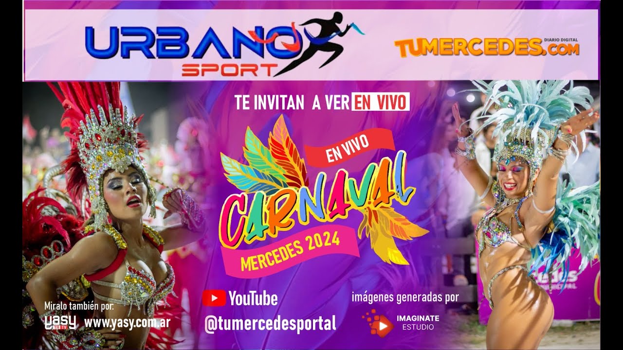 TRANSMISIÓN CARNAVALES 2024 - TERCERA NOCHE  