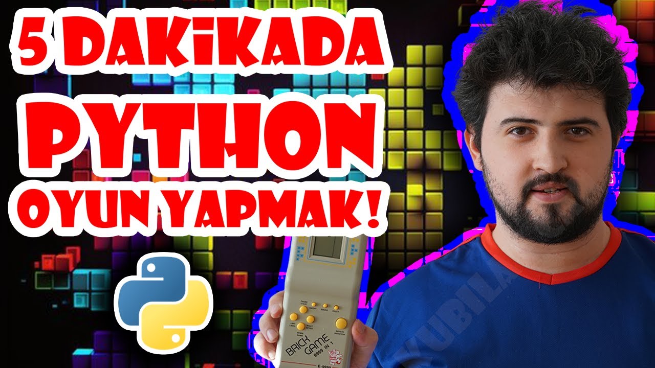 5 DAKİKADA PYTHON İLE KENDİ OYUNUNUZU YAPIN! | B&Ouml;L&Uuml;M 1
