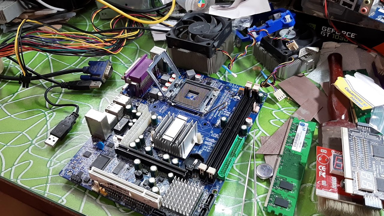 Fontech 945 motherboard No display//Error Code 