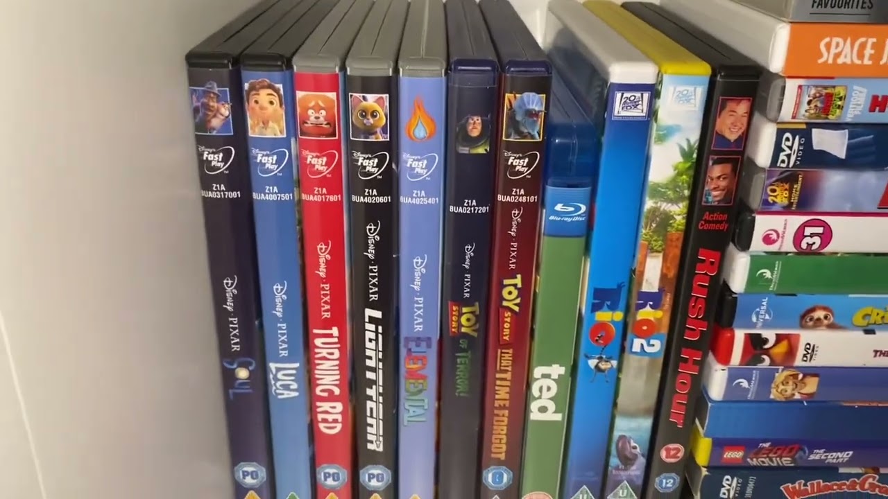 My DVD's and Blu Ray Collection (Last Video in 2023)