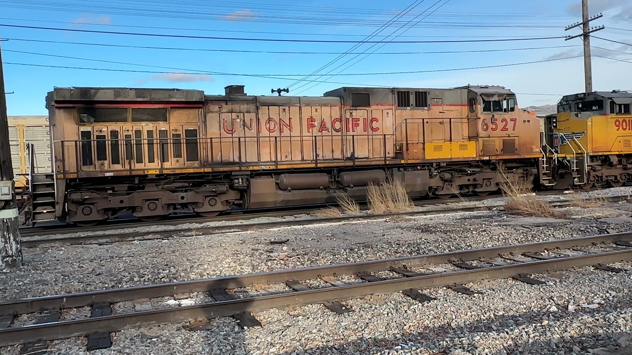 Sounds of a dying Union Pacific railyard in Pocatello, Idaho, 14FEB2026. Like! Sub! Comment!