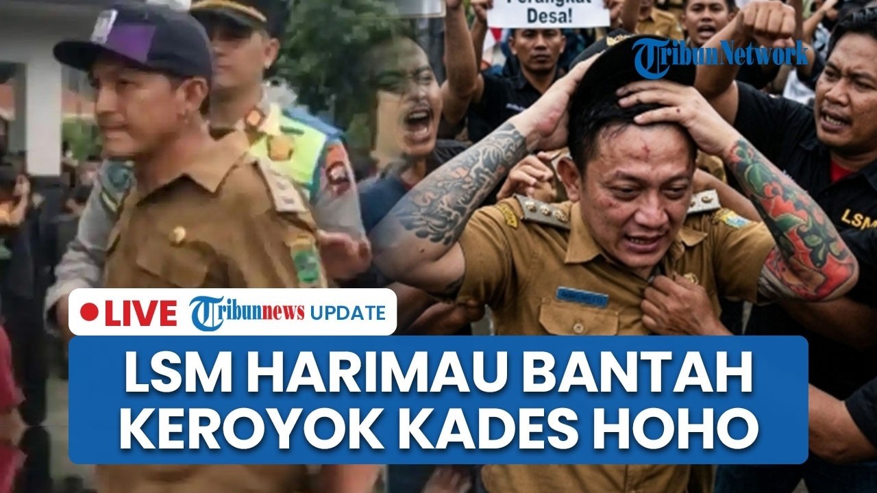 🔴LIVE: Klarifikasi Ketua LSM Harimau usai Pengakuan Kades Hoho Dikeroyok Massa Viral, Singgung Emosi