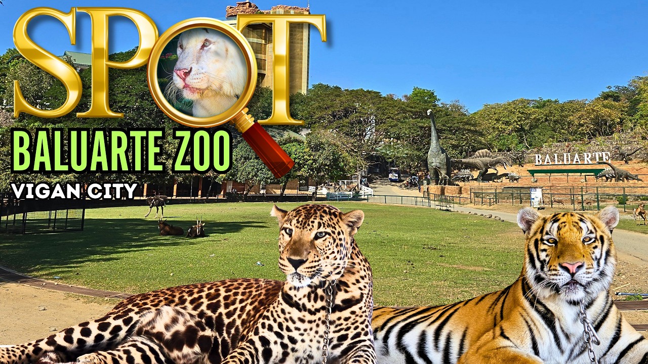 SPOTTED! Amazing Safari  Experience Vigan Full Tour | Animals, Gallery & Wildlife Park 🦒