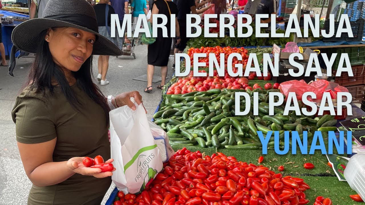 Di pasar traditional Yunani - harga murah dan berkualitas