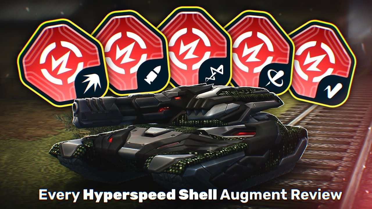 Tanki Online - All &laquo;Hyperspeed&raquo; Augments in One Video | Matchmaking Highlights & Montage