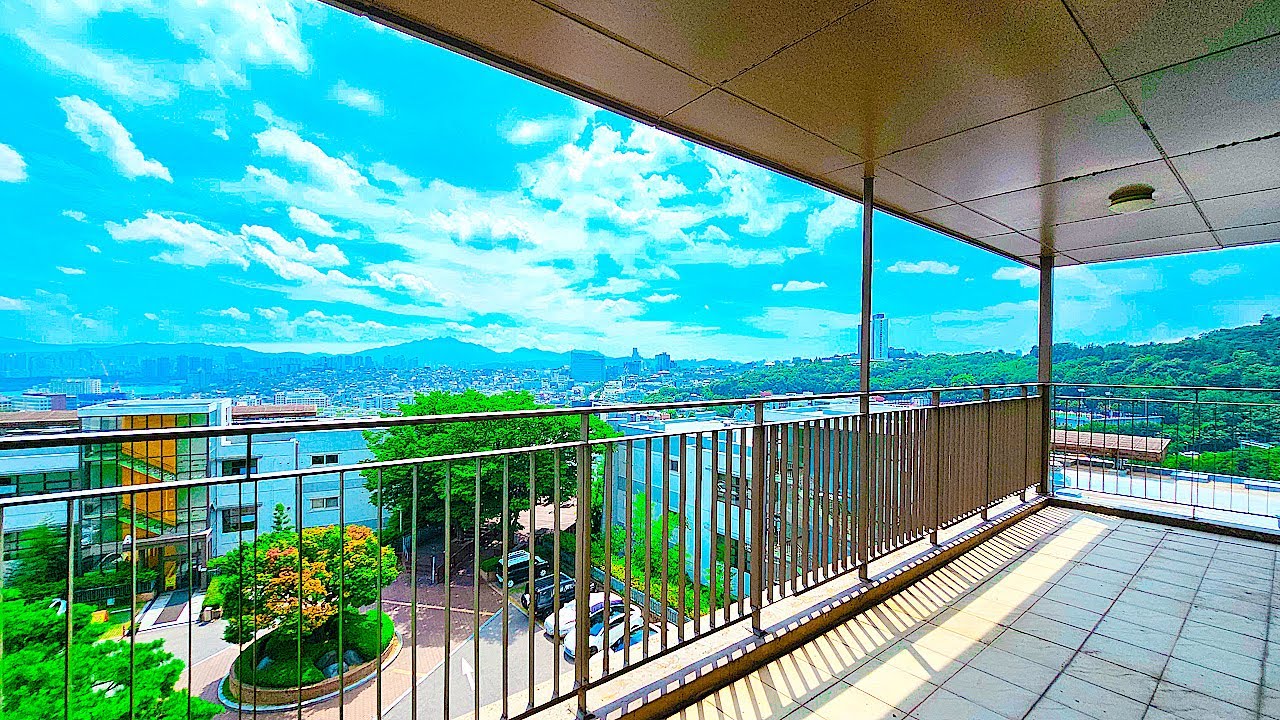 (HILLSIDE RESIDENCE ) 한남동 힐사이드 레지던스 테라스 하우스 전망 좋은집~!! PARK VIEW WOW~!!