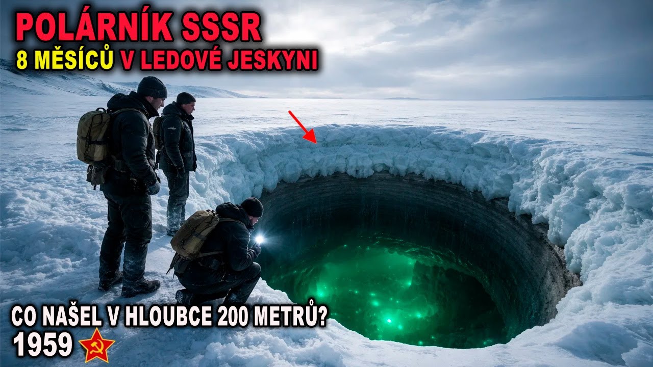 SOVĚTSKÝ POLÁRNÍK STRÁVIL 8 MĚSÍCŮ POD LEDEM. Co našel v Antarktidě v roce 1959?