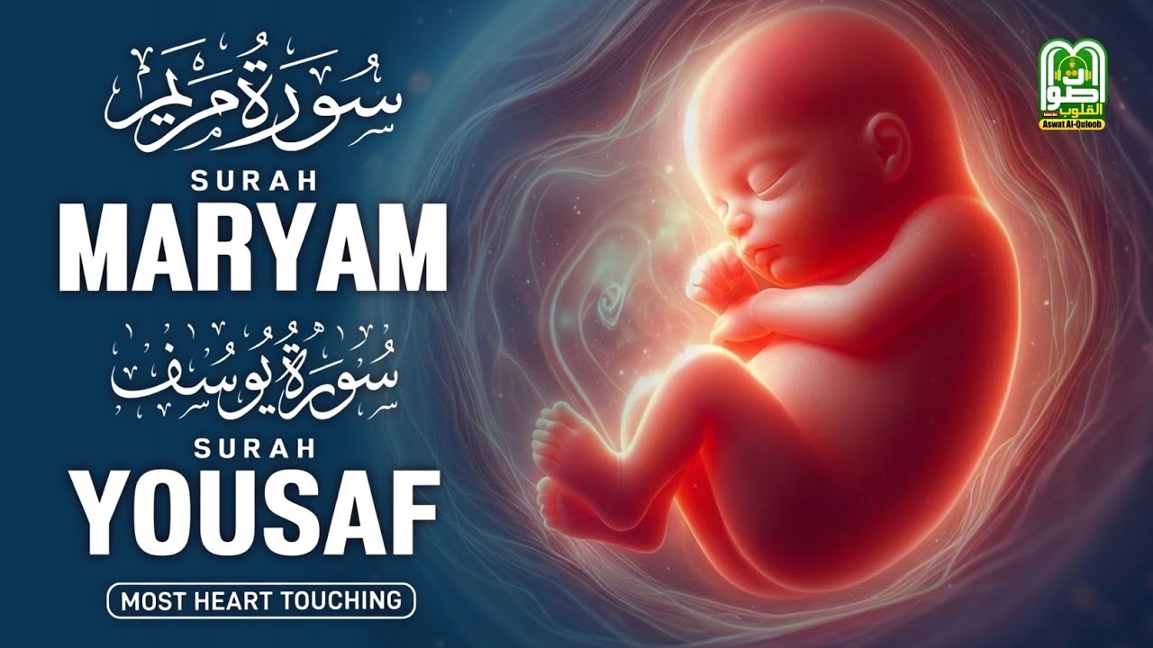 Surah Yusuf & Surah Maryam | Beautiful & Heart Touching Quran Recitation for Peace | سورة یوسف  مریم
