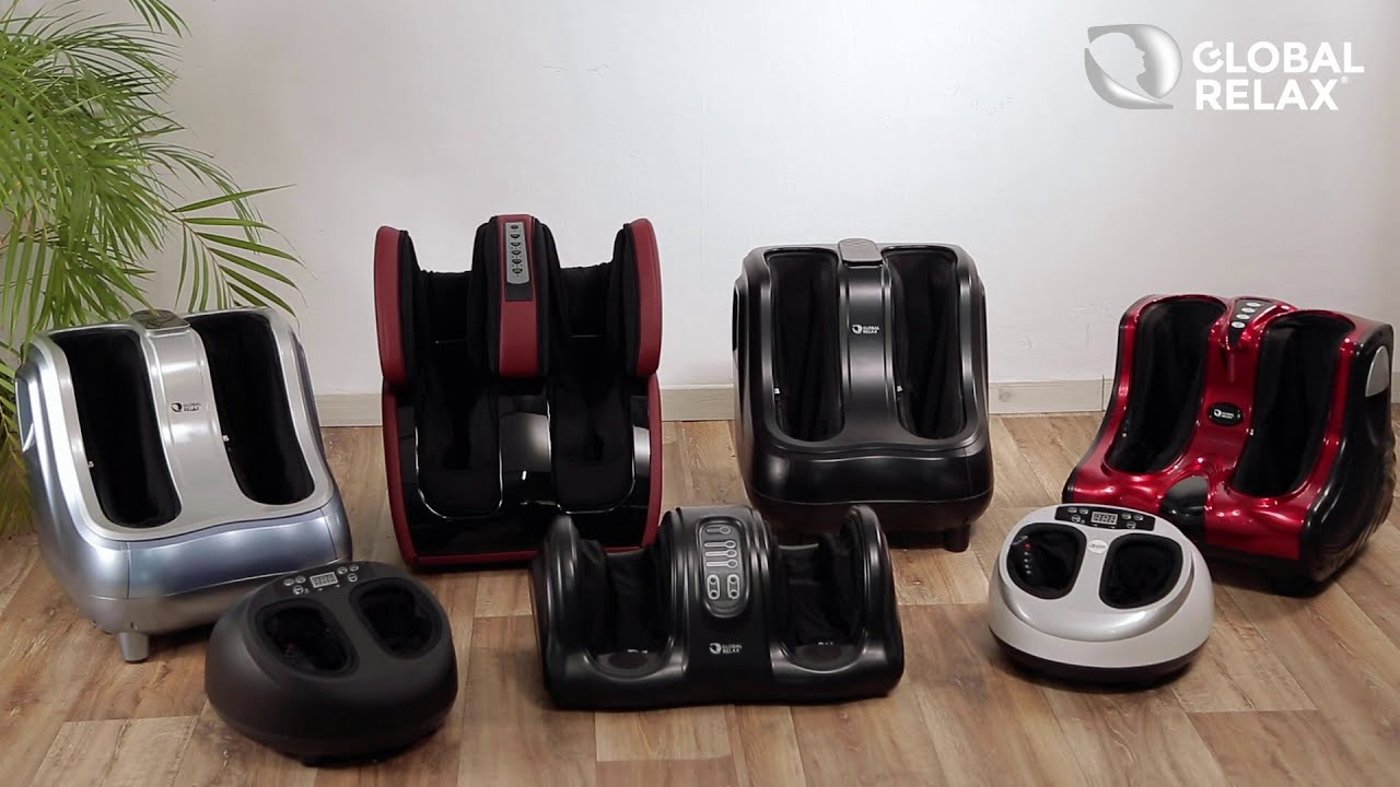 Gamme de masseurs pour les pieds et les jambes (français) I GLOBAL RELAX
