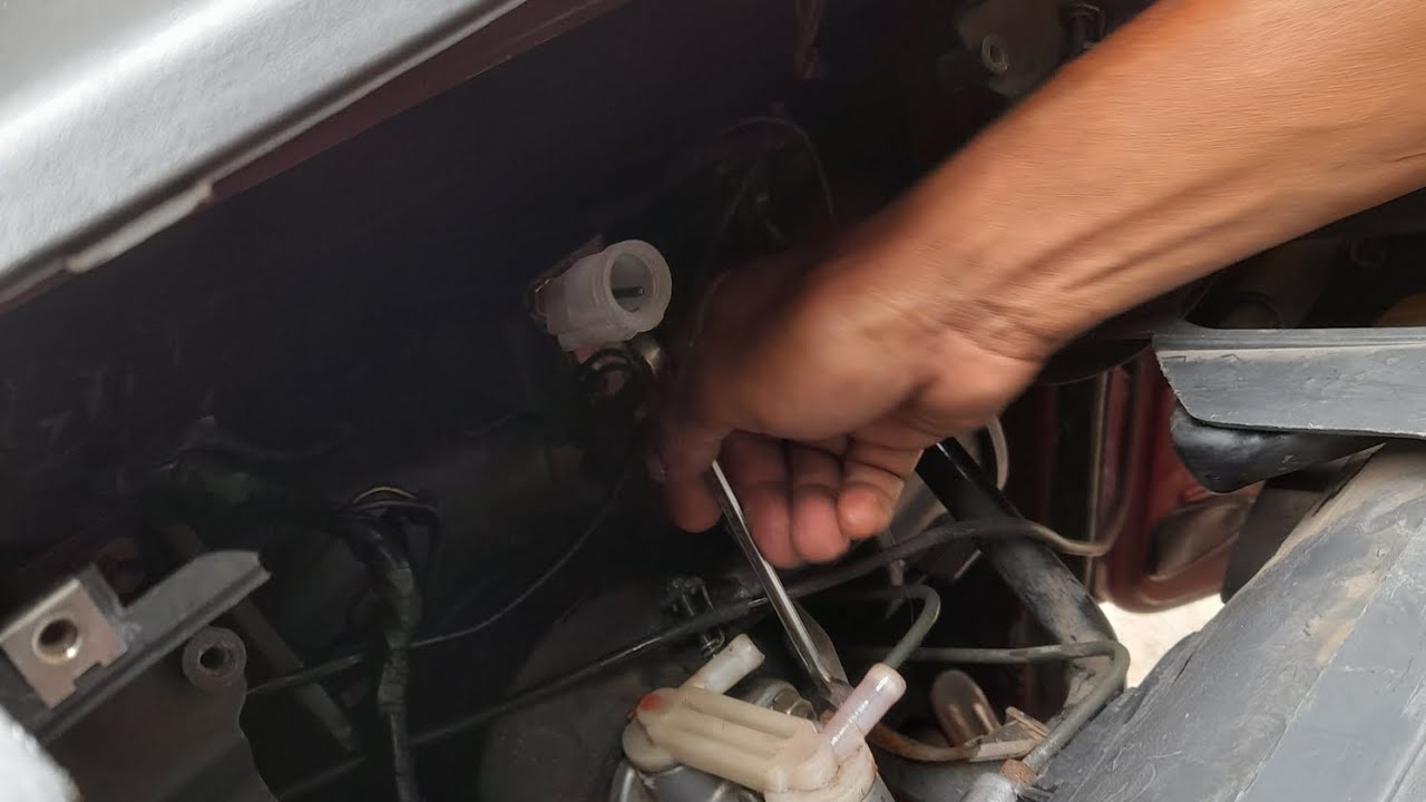 Buka booster rem atas #suzukicarry1.0