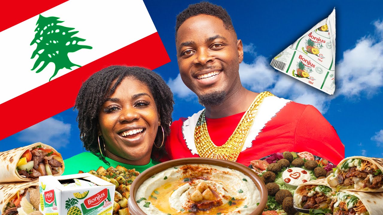 Trying LEBANESE food in AMERICA for the FIRST TIME!  | Vlogmas Day 12