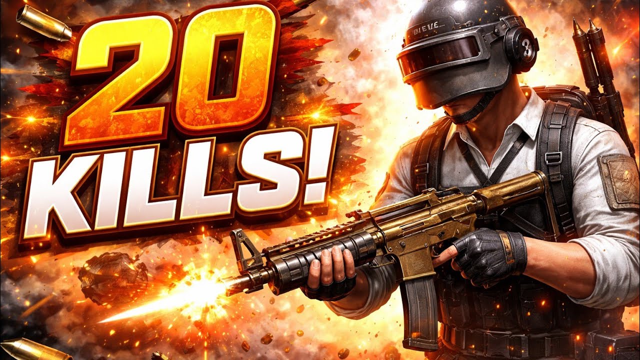 BGMI 20 Kills 😱 | Rank Push Gameplay | Full Squad Wipe 🔥