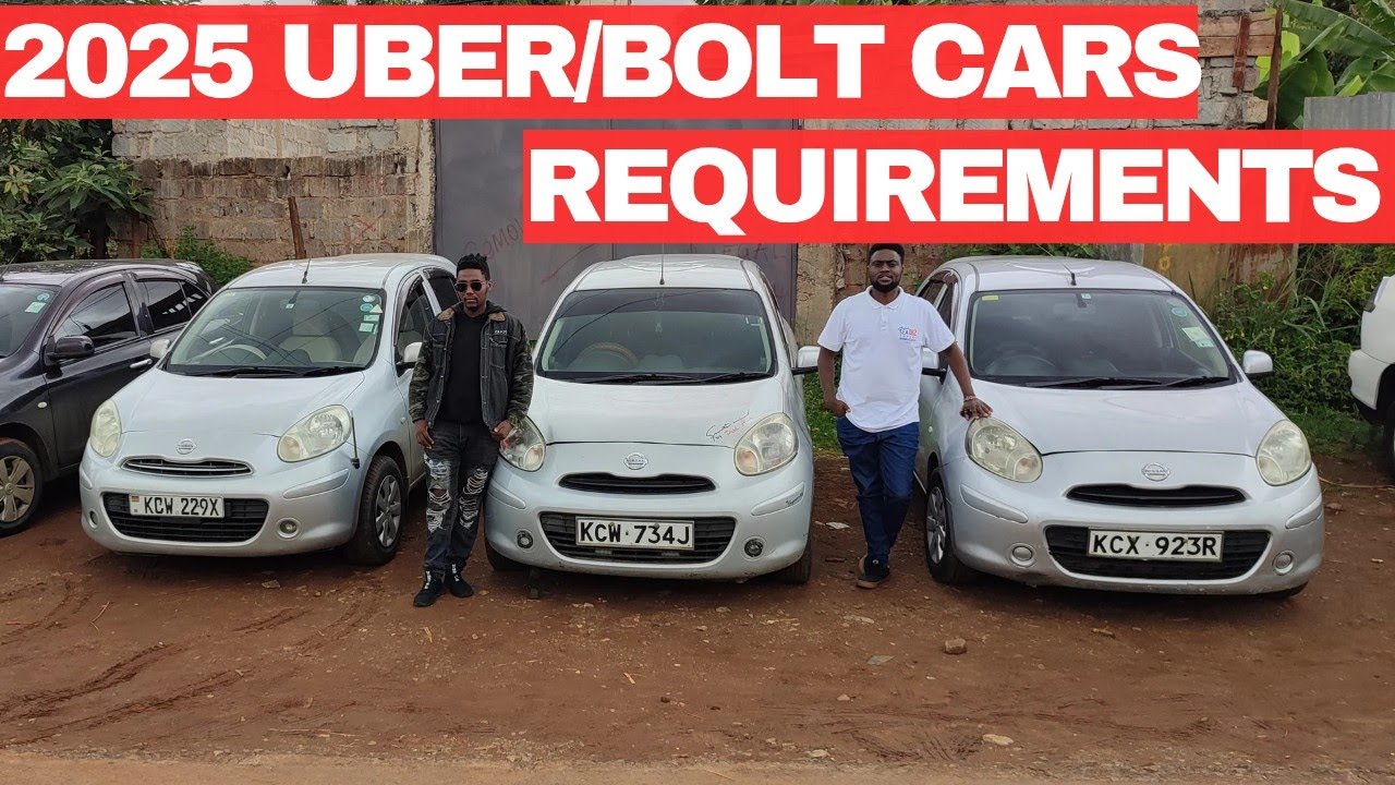 Uber and Bolt car requirements in 2025 in Kenya