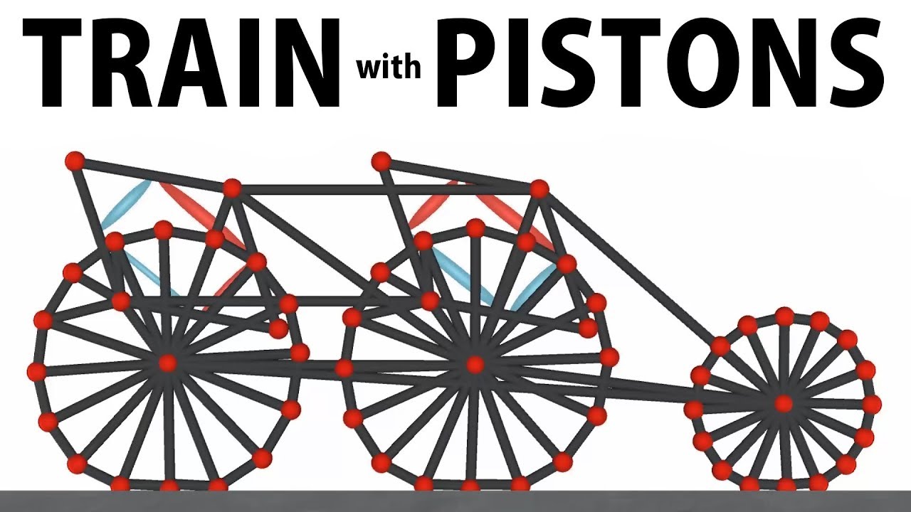 TRAIN w/ PISTON 🚂 | Evolution Simulator