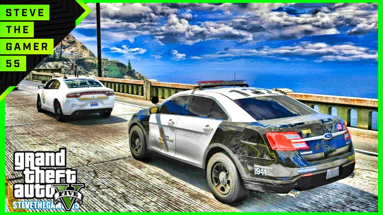 Моды GTA 5 LSPDFR 0.4 - Ford Taurus City Patrol!!! (GTA 5 Real Life PC Mod) 4K