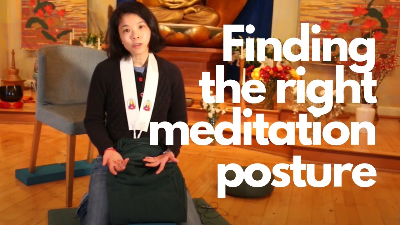 Finding the right meditation posture | Danayutta