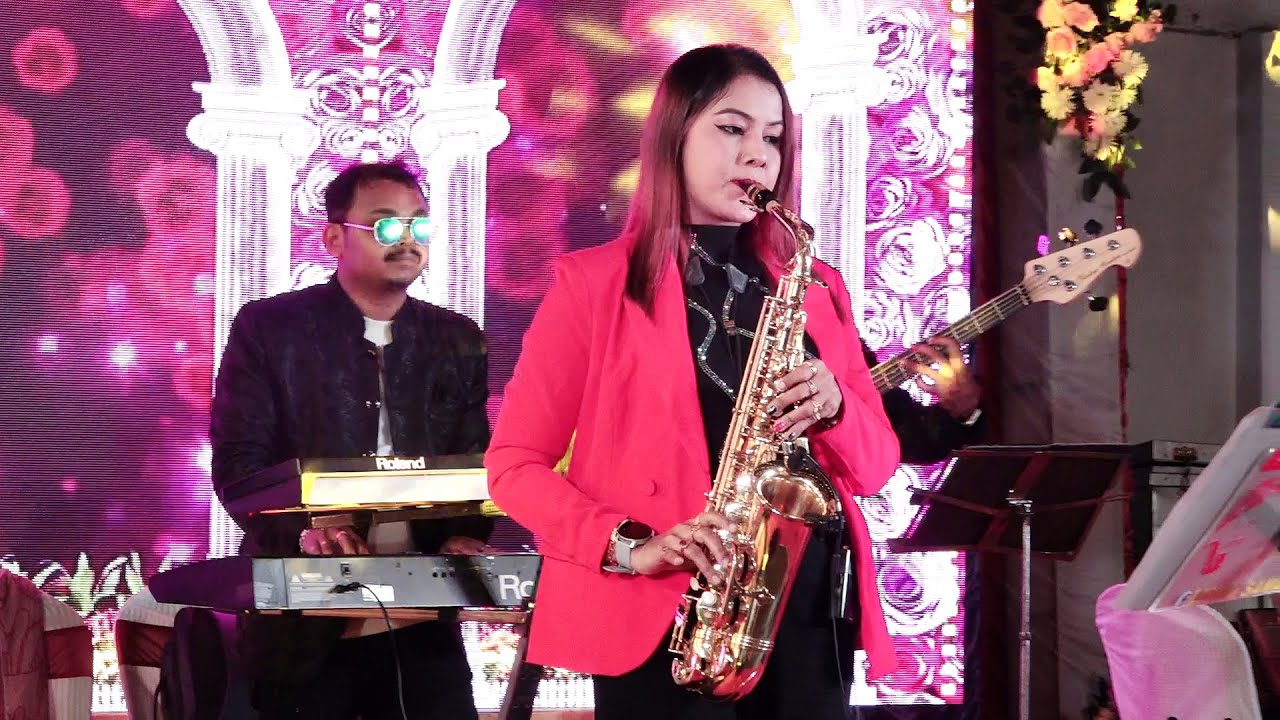 Saxophone Lipika Samanta || Ek Haseena Thi Ek Deewani Tha || Saxophone Queen Lipika || Bikash Studio