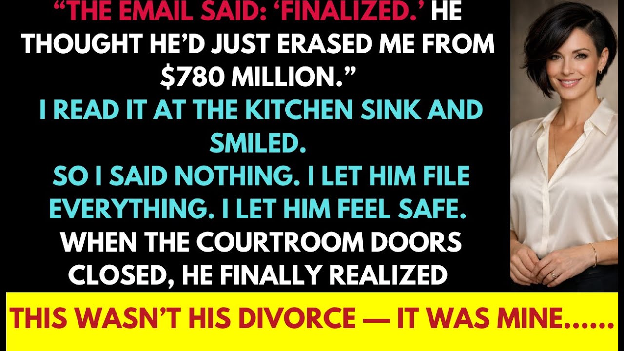 My Husband Secretly Stripped Me of Our $780 Million Estate—So I Let Him Finalize the Divorce I...