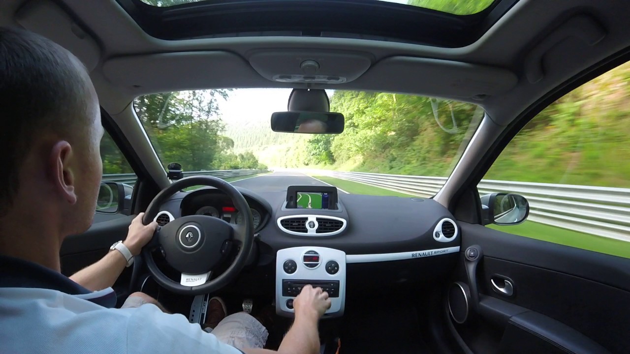 Clio 3 GT Nordschleife Touristenfahrten 6-8-2017 9:43