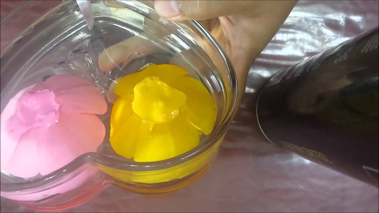 * Como hacer rosas en gelatina con cuchillo *