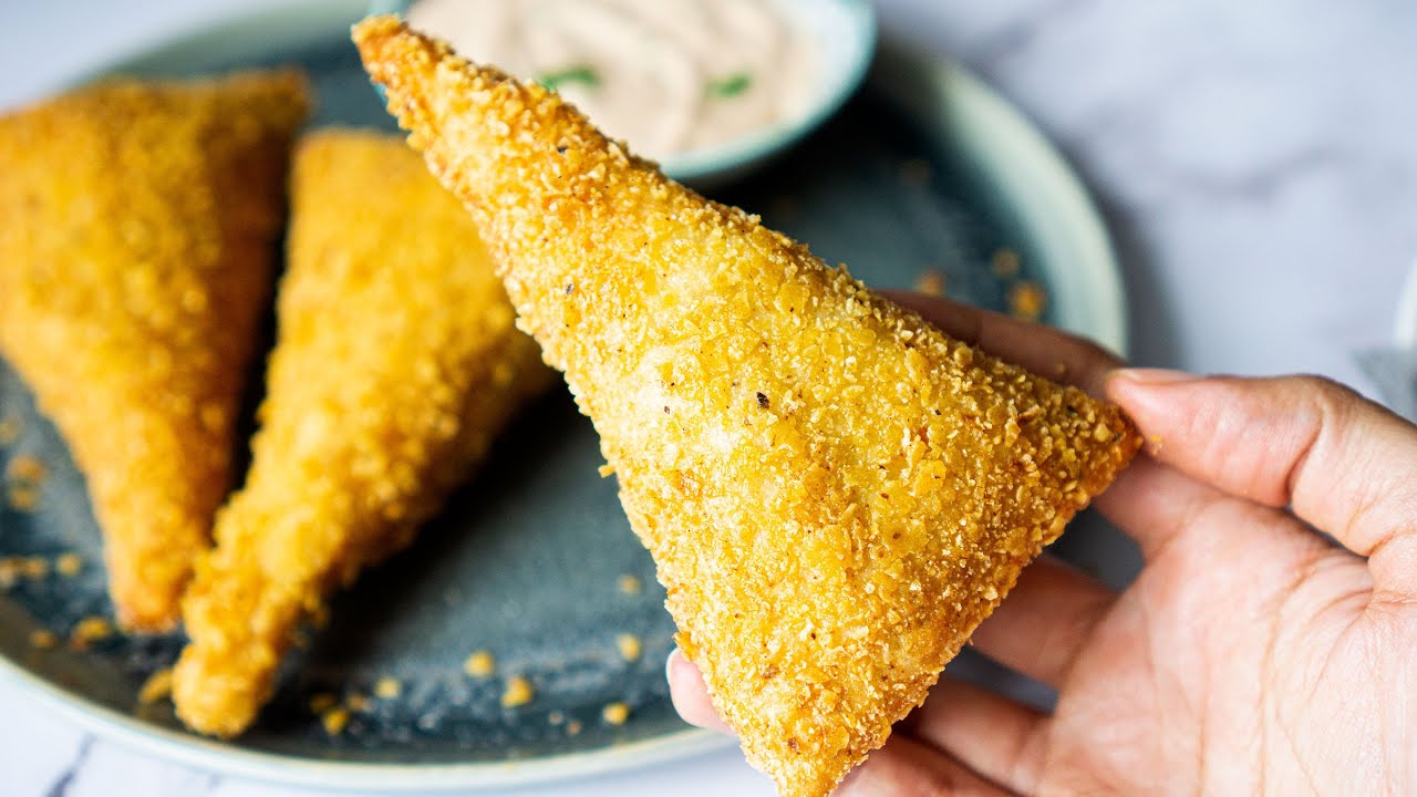 [ASMR] Bread Cones Samosa | ASMR Easy Ramadan Recipe Ideas