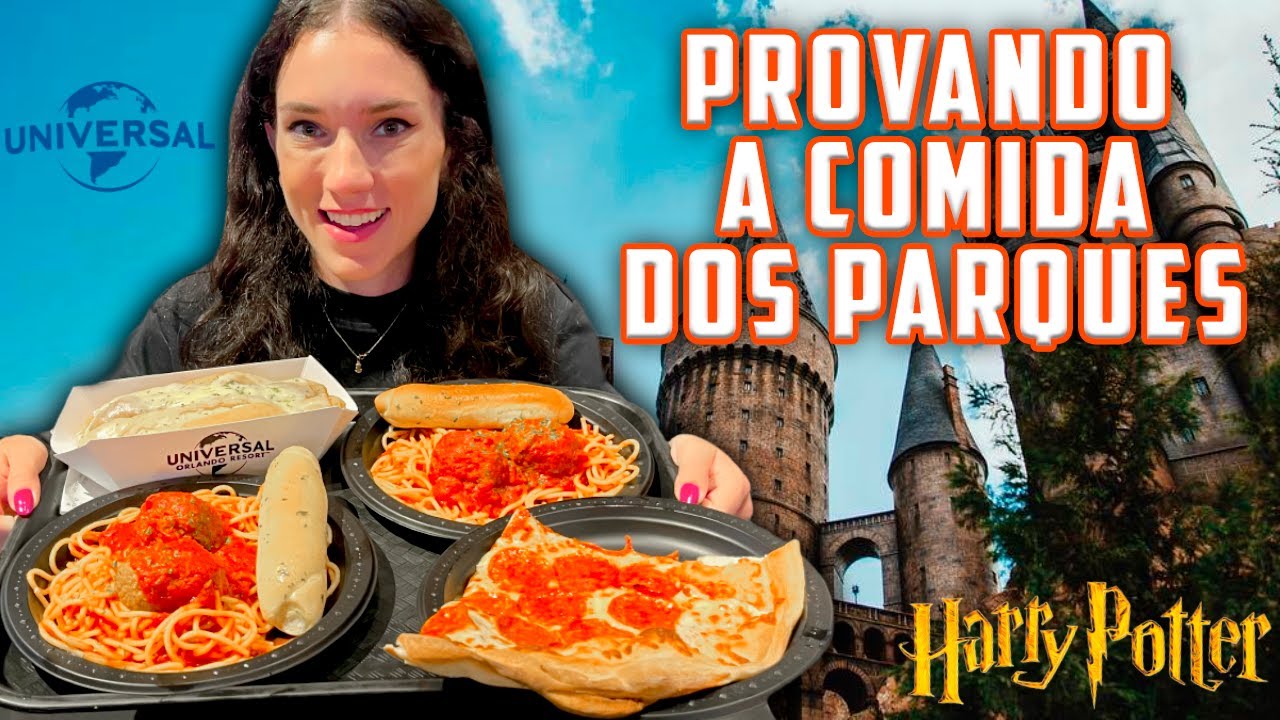 24 HORAS COMENDO NO PARQUE DE ORLANDO!