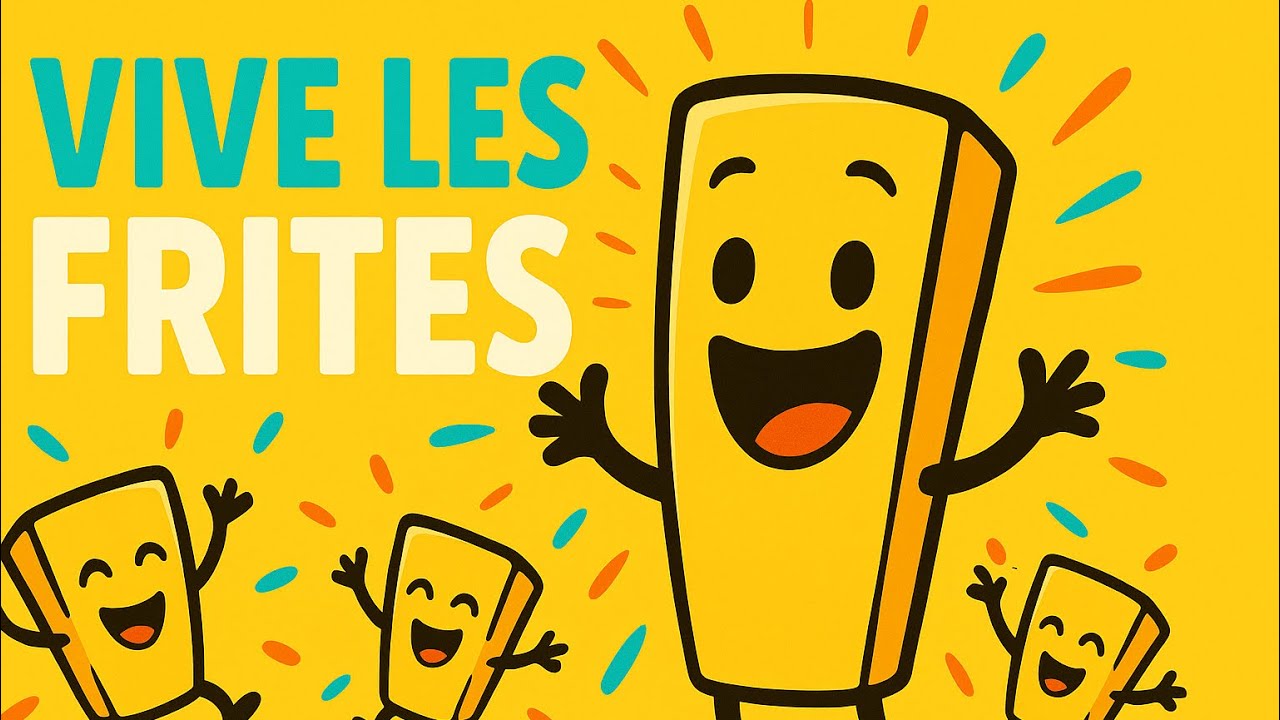 🎉 Vive les Frites ! La chanson rigolotte🍟