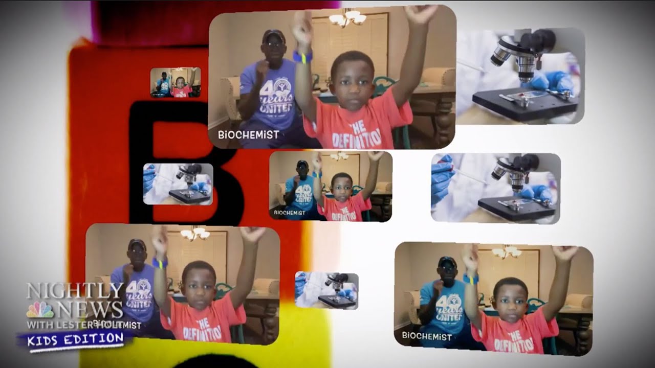 See 6-Year-Old's Inspiring Rap On The ABC's Of Career Possibilities | Nightly News: Kids Edition