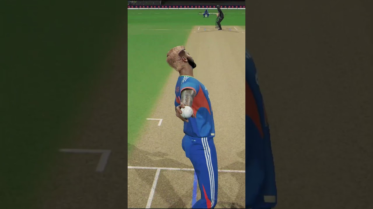 NO LOOK WICKET FT.HARDHIK PANDYA🔥🇮🇳 IND VS NZ CRICKET26 #shorts