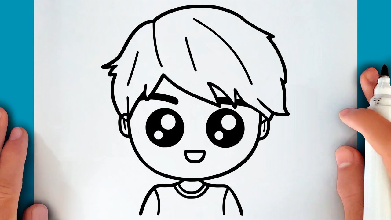 HOW TO DRAW A CUTE BOY